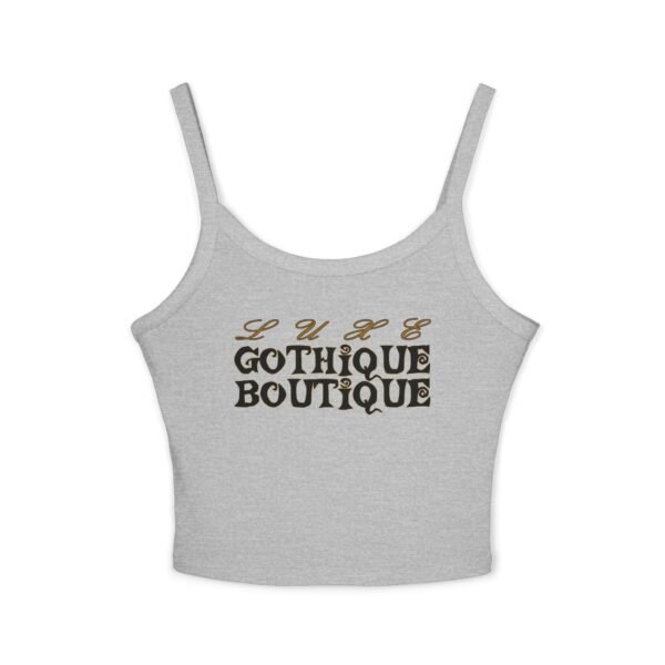 Luxe Gothique Boutique Cropped Tank Top