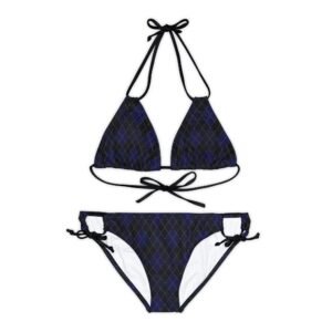 Ectoplasm Opulent Argyle Bikini Set | The Classique Collection