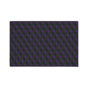 Opulent Argyle Floor Mat | The Classique Collection