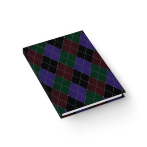 Opulent Argyle Hardcover Journal | The Classique Collection