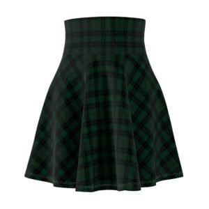 Yuleberry Exquisite Plaid Skater Skirt | The Classique Collection