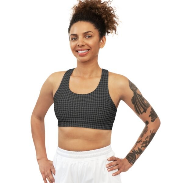 Batsfang Check Sports Bra | The Classique Collection - Image 3