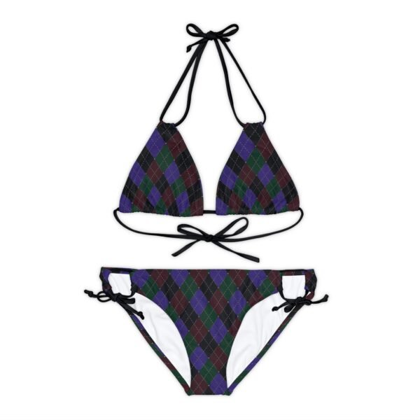 Opulent Argyle Bikini Set | The Classique Collection