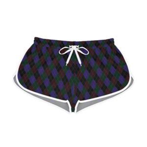 Opulent Argyle Gym Shorts | The Classique Collection