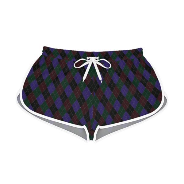 Opulent Argyle Gym Shorts | The Classique Collection