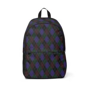 Opulent Argyle Backpack | The Classique Collection