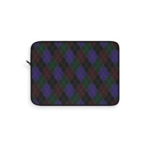 Opulent Argyle Laptop Sleeve | The Classique Collection