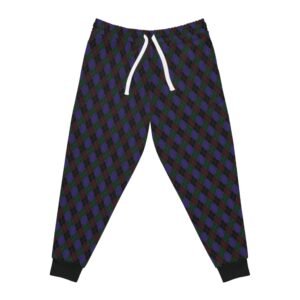 Opulent Argyle Athletic Joggers | The Classique Collection