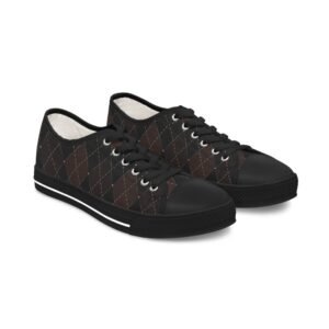 Deadwood Opulent Argyle Low-Top Sneakers | The Classique Collection