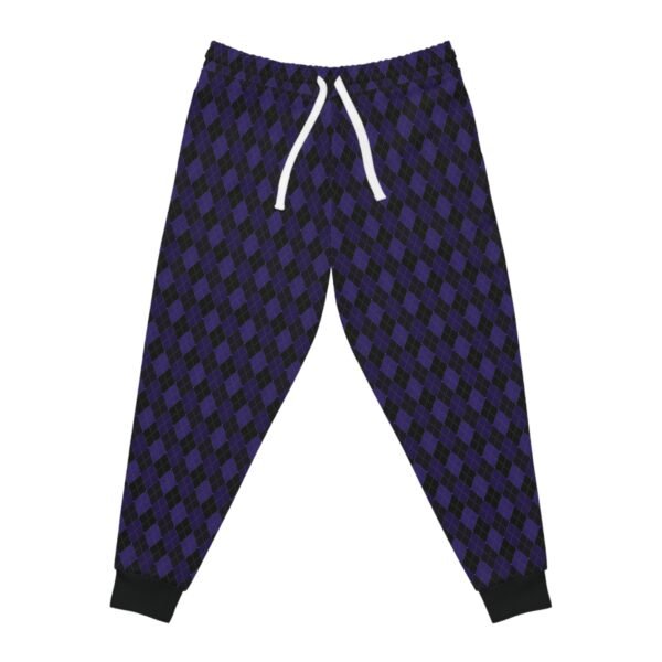 Blacklight Opulent Argyle Athletic Joggers | The Classique Collection