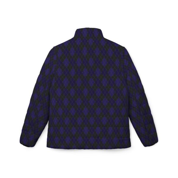 Blacklight Opulent Argyle Puffer Jacket | The Classique Collection - Image 2