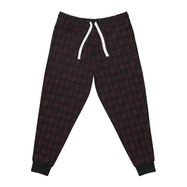 Blood Opulent Argyle Athletic Joggers | The Classique Collection