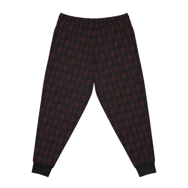 Blood Opulent Argyle Athletic Joggers | The Classique Collection - Image 2