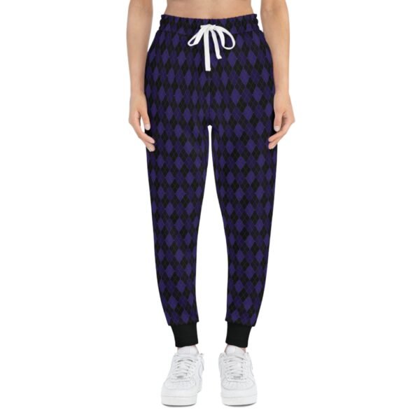 Blacklight Opulent Argyle Athletic Joggers | The Classique Collection - Image 3