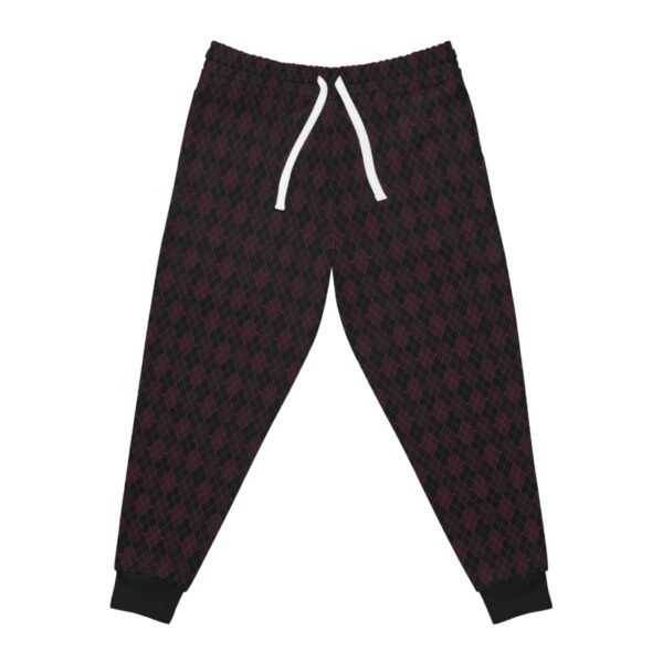 Plasma Opulent Argyle Athletic Joggers | The Classique Collection