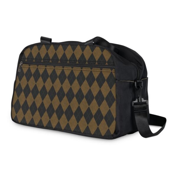 Dependable Opulent Argyle Fitness Bag | The Classique Collection