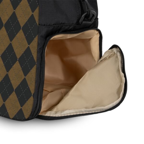 Dependable Opulent Argyle Fitness Bag | The Classique Collection - Image 2