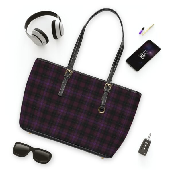 Abracademia Exquisite Plaid Shoulder Purse | The Classique Collection - Image 2