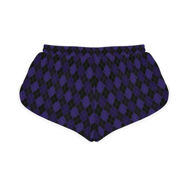 Blacklight Opulent Argyle Gym Shorts | The Classique Collection - Image 2