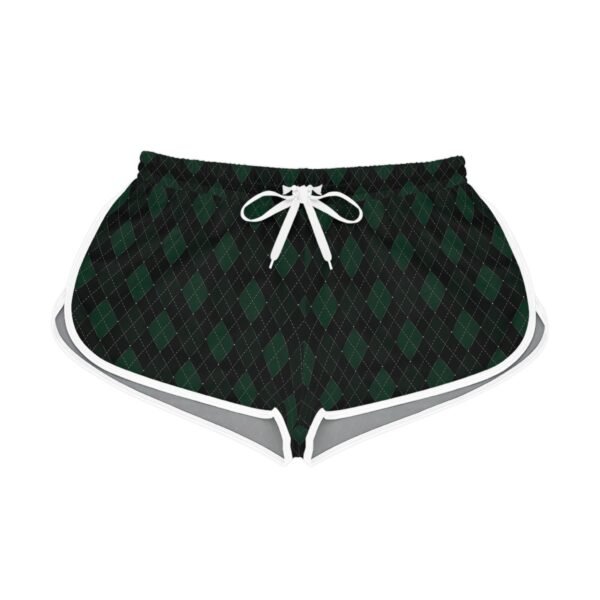 Absinthe Opulent Argyle Gym Shorts | The Classique Collection