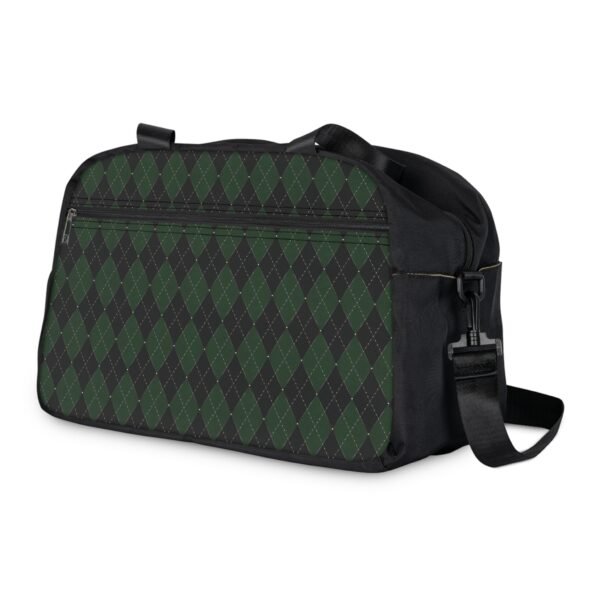 Guileful Opulent Argyle Fitness Bag | The Classique Collection