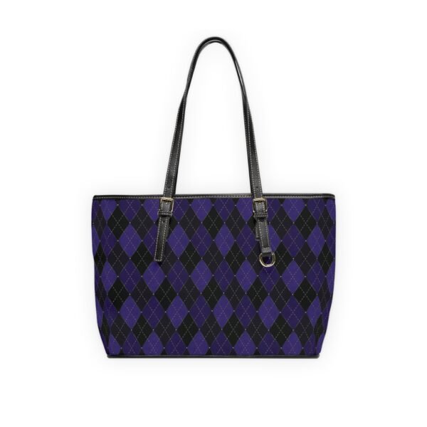 Blacklight Opulent Argyle Shoulder Purse | The Classique Collection