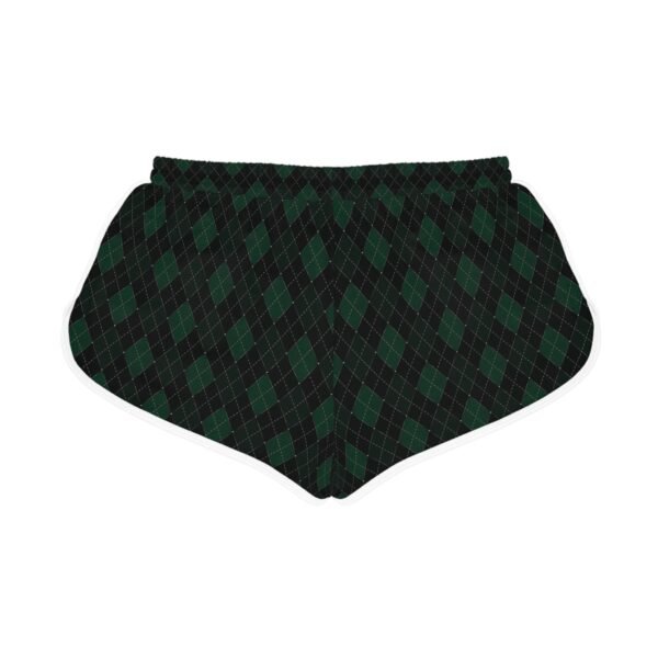 Absinthe Opulent Argyle Gym Shorts | The Classique Collection - Image 2