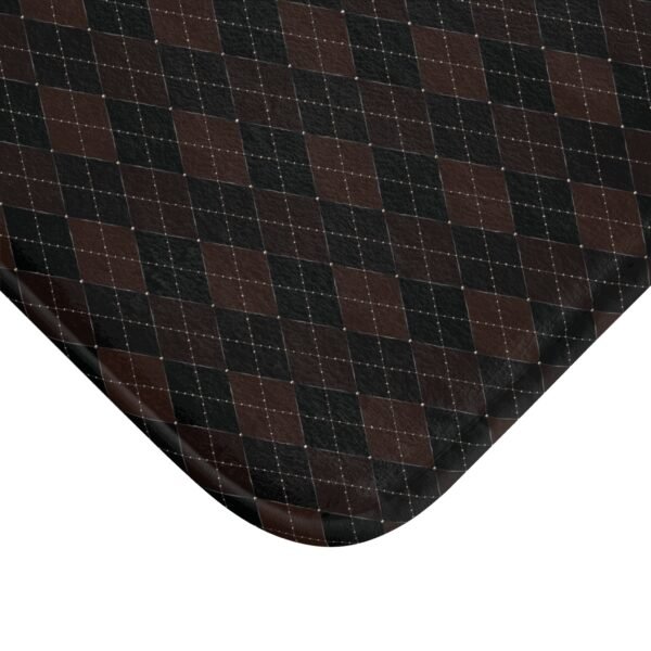 Deadwood Opulent Argyle Bath Mat | The Classique Collection - Image 2