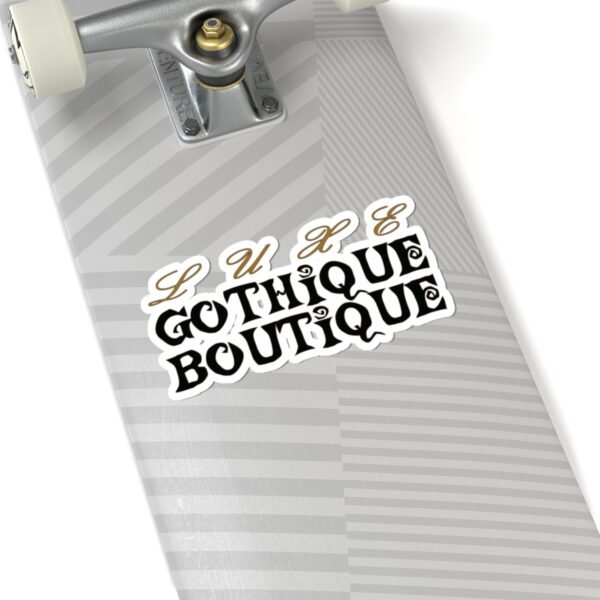 Luxe Gothique Boutique Vinyl Sticker - Image 6