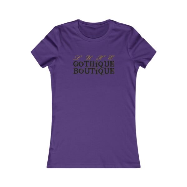 Luxe Gothique Boutique Slim-Fit Tee - Image 9