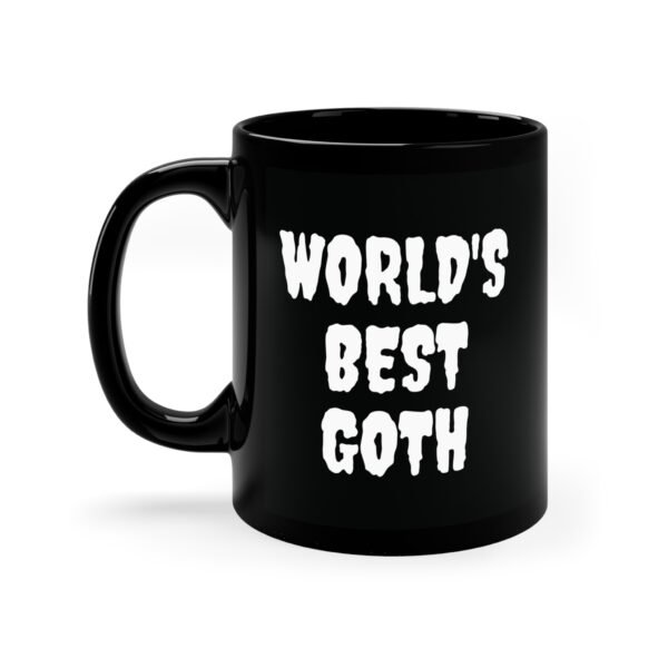 World's Best Goth Black Ceramic Mug