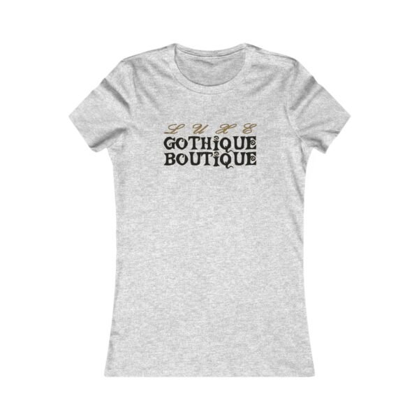 Luxe Gothique Boutique Slim-Fit Tee - Image 3
