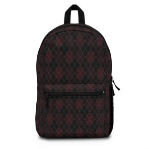 Blood Opulent Argyle Backpack | The Classique Collection