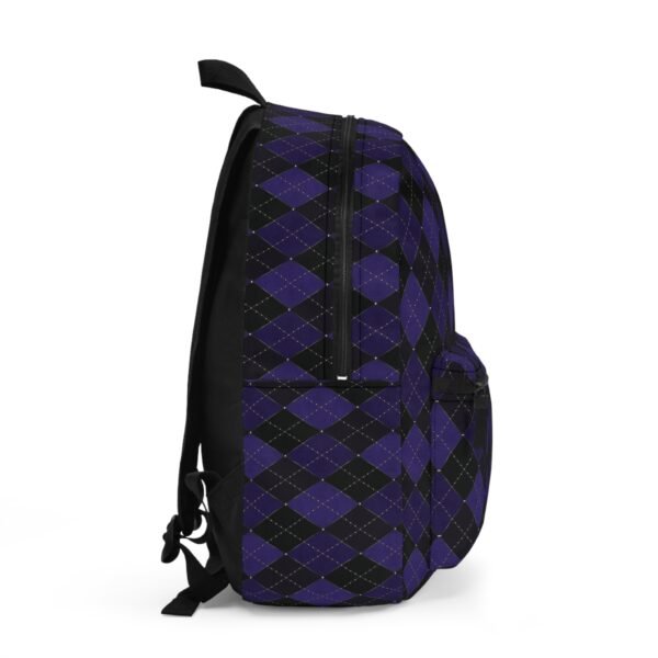 Blacklight Opulent Argyle Backpack | The Classique Collection - Image 2