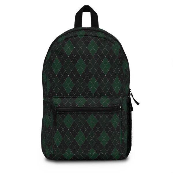 Absinthe Opulent Argyle Backpack | The Classique Collection