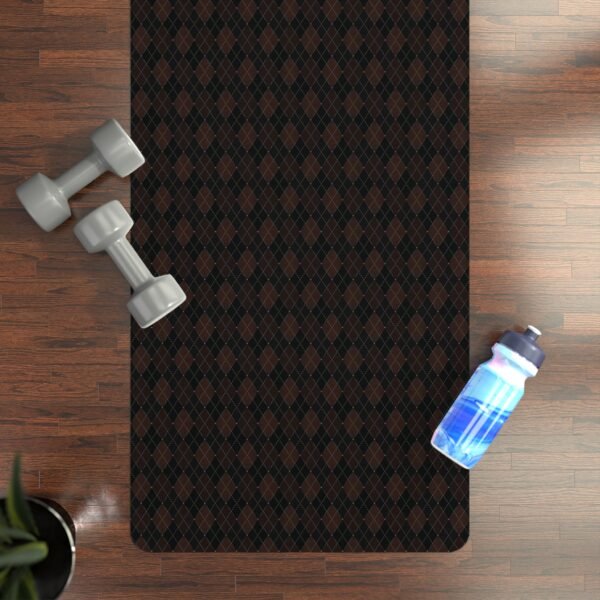 Deadwood Opulent Argyle Yoga Mat | The Classique Collection - Image 4