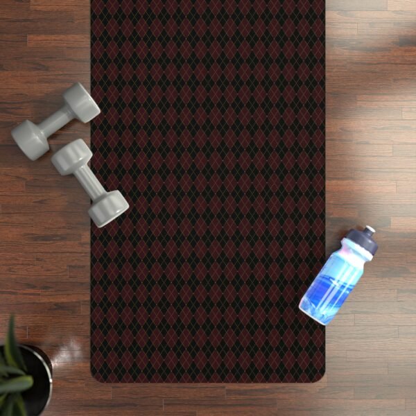 Valiant Opulent Argyle Yoga Mat | Summer Seasonal Exclusive - Image 4