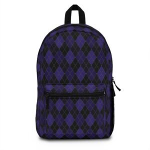 Blacklight Opulent Argyle Backpack | The Classique Collection