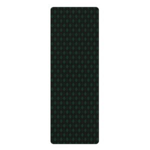 Absinthe Opulent Argyle Yoga Mat | The Classique Collection