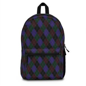 Opulent Argyle Backpack | The Classique Collection