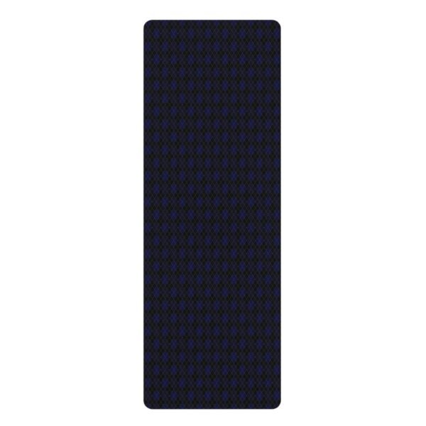 Ectoplasm Opulent Argyle Yoga Mat | The Classique Collection
