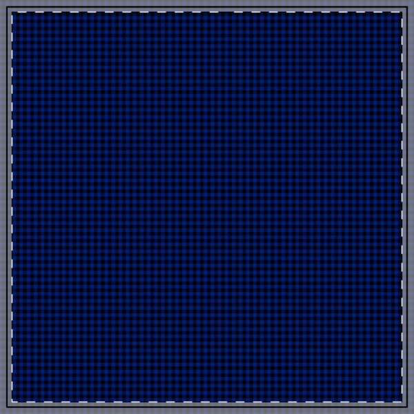 Sapphire Abyssal Gingham Tablecloth | The Classique Collection - Image 2