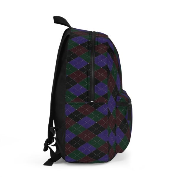 Opulent Argyle Backpack | The Classique Collection - Image 2