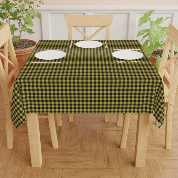 Sunflower Abyssal Gingham Tablecloth | Summer Seasonal Exclusive - Image 5