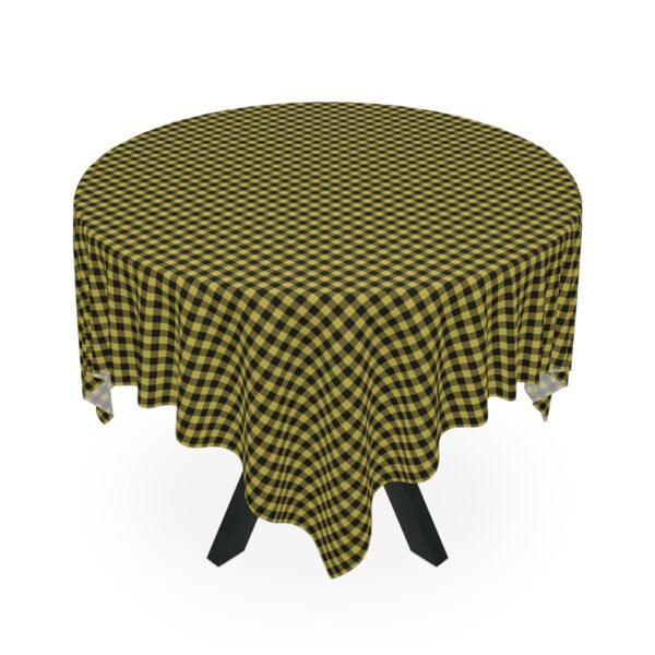 Sunflower Abyssal Gingham Tablecloth | Summer Seasonal Exclusive